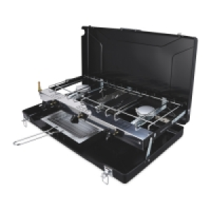 Aldi  Adventuridge Dual Burner And Grill