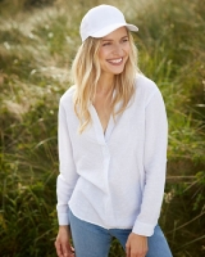 Placket Detail Linen Blend Shirt 10.00 €