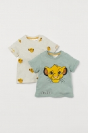 2-pack printed T-shirts 6.00 €