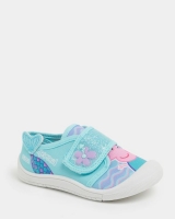 Dunnes Stores  Peppa Canvas Velcro Shoe (Size 4-9)