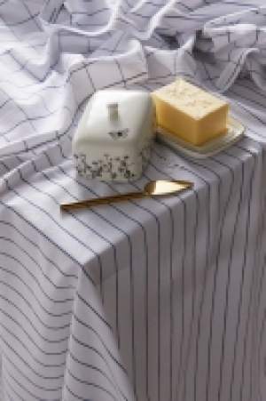 Striped linen-blend tablecloth 11.00 €