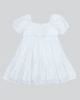 Dunnes Stores  Girls Broderie Dress (2-8 years)