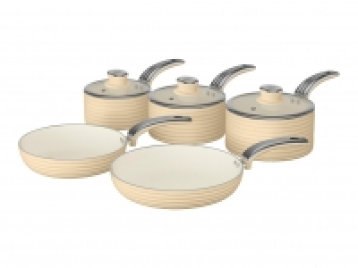 Lidl  Swan Retro Pan Set Cream