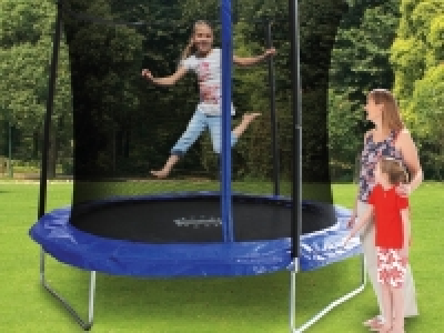 Lidl  Bounce Pro, Sportspower 8FT Garden Trampoline with Safety Ne