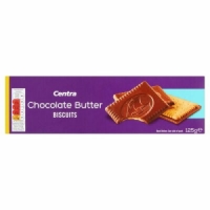 Centra Chocolate Butter Biscuits 125g 1.05 €