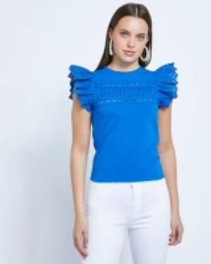 Savida Lace Frill Front T-Shirt 3.00 €
