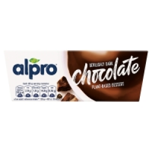 Alpro Desserts Dark Chocolate Dessert 4 Pack