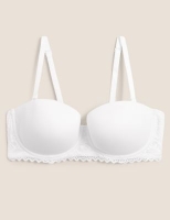 Marks and Spencer M&s Collection Sumptuously Soft Padded Strapless Bra A-E