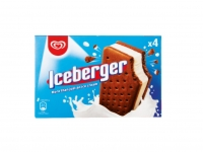 HB 4 Iceberger Ice Cream Sandwiches 2.49 €