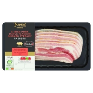 INSPIRED BY CENTRA MAPLE SMOKED STREAKY RASHERS 200G 6.00 €