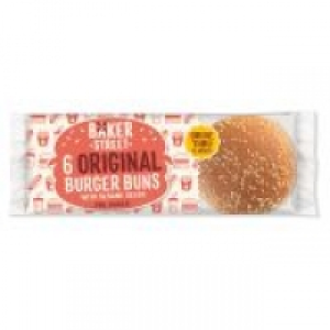 EuroSpar Baker Street Burger Buns with Sesame Seeds