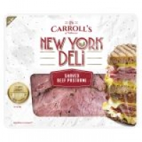 EuroSpar Carrolls New York Deli - Shaved Beef Pastrami