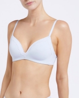 Dunnes Stores  Lace Trim Non Wired Padded Bra