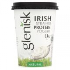 Glenisk Irish Strained Protein Yogurt 0% Fat Range