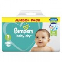 EuroSpar Pampers Baby Dry Jumbo+ Midi Size 3