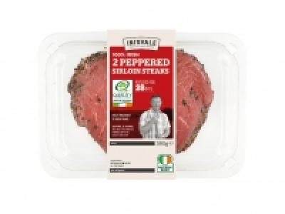 Lidl  Inisvale 2 Irish Peppered Sirloin Steaks