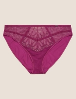 Marks and Spencer Autograph Nouveau Embroidered High Leg Knickers