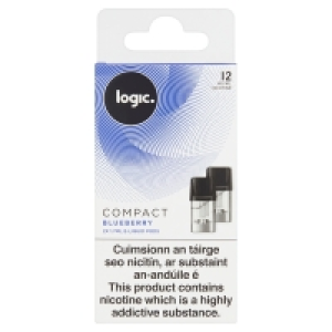 SuperValu  Logic Compact Blueberry E-Liquid Pods 12mg