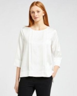 Carolyn Donnelly The Edit Pleat Front Satin Blouse 20.00 €