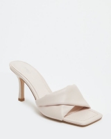 Dunnes Stores  Padded Fold Front Mule Sandal