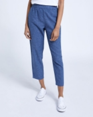 Dunnes Stores  Linen Pull On Trousers