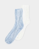 Dunnes Stores  Chenille Socks - Pack Of 2