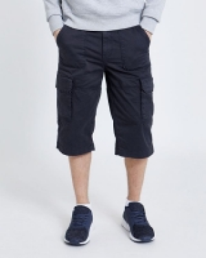 Regular Fit 3/4 Cargo Shorts