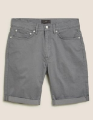 M&s Collection Stretch 5 Pocket Shorts
