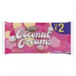 Jacobs Coconut Creams - Price Marked