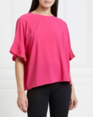 Dunnes Stores  Gallery Mistletoe Frill Top