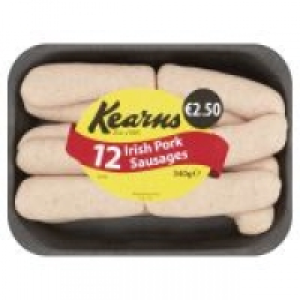 Kearns Irish pork sausages