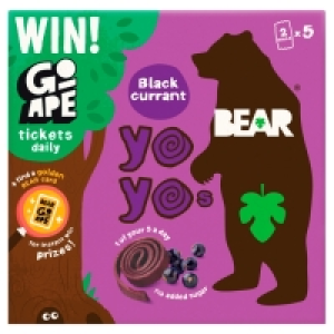 Bear Blackcurrant Yoyo Pure Fruit Rolls Multipack 2.50 €