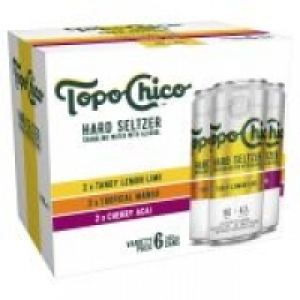 EuroSpar Topo Chico Tangy Lemon & Lime/Mango/Variety