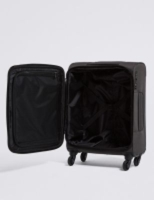 Two Tone 4 Wheel Cabin Suitcase