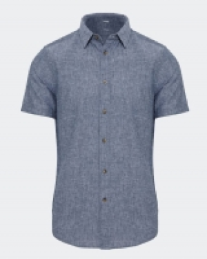 Slim Fit Linen Blend Solid Shirt 10.00 €