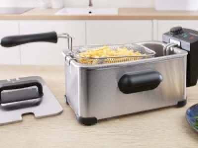 Silvercrest 2000W Stainless Steel Deep Fat Fryer