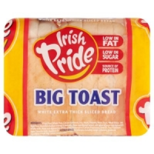 Irish Pride Big Toast White Sliced Half Pan 400g