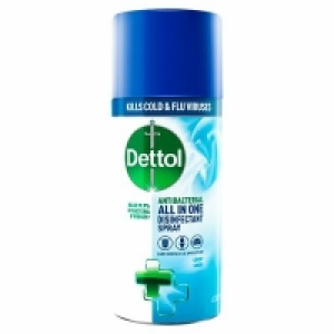 Dettol Crisp Linen Antibacterial Disinfectant Spray 400ml