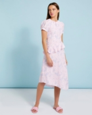 Savida Ruffle Front Midi Dress 25.00 €