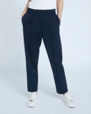 Dunnes Stores  Paul Costelloe Living Studio Navy Relaxed Trousers