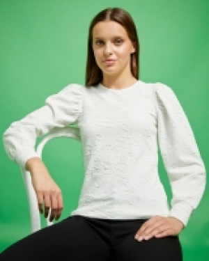 Savida Flower Pattern Jacquard Top 10.00 €