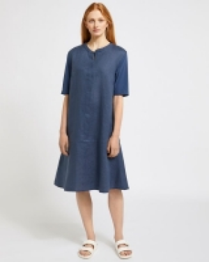 Dunnes Stores  Carolyn Donnelly The Edit Bartack Linen Dress