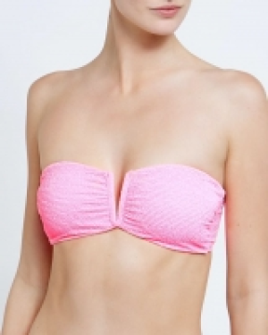 Textured Bandeau Top