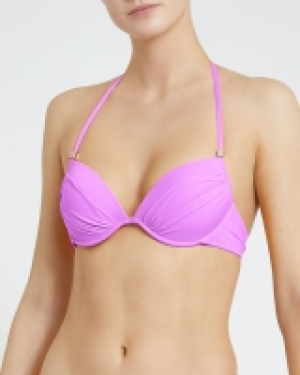 Ruched Underwired Bikini Top