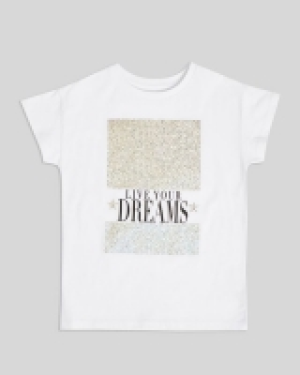 Dunnes Stores  Girls Longline T-Shirt (2-8 years)