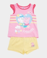 Dunnes Stores  Peppa Short Set (12 months-5 years)