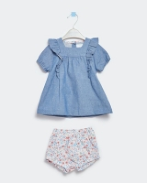 Leigh Tucker Willow Baby Gina Woven Dress Set (0 months - 3