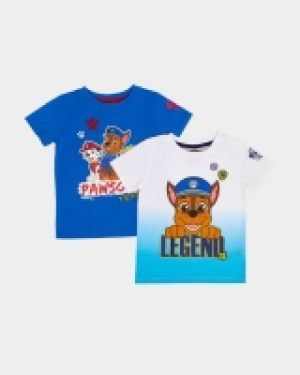 Dunnes Stores  Paw Patrol T-Shirt - Pack Of 2 (12 months-5 years)