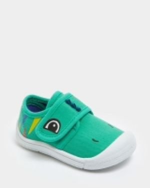 Baby Boys Novelty Canvas Shoe (Size 4-9)