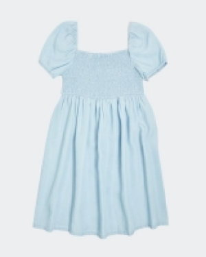 Dunnes Stores  Girls Denim Smock Dress (7-14 years)